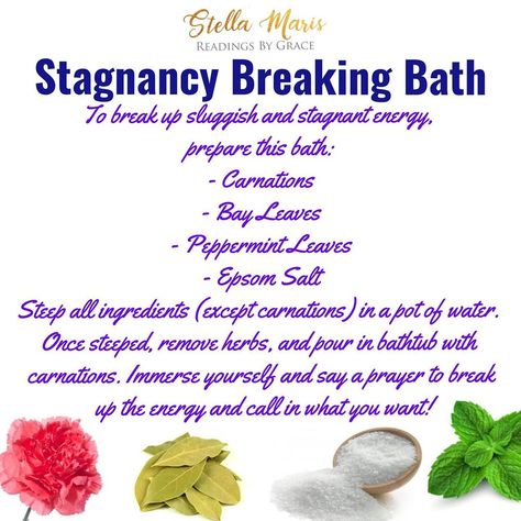 Salt Bath Cleansing, Bath Spells, Hoodoo Witch, Witch Bath, Spiritual Crafts, Spiritual Cleansing Bath, Magic Bath, Bath Rituals, Spiritual Baths