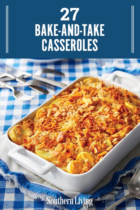 Cold Casseroles For A Crowd, Party Casserole Recipes, Casseroles Without Pasta, Sunday Supper Ideas Comfort Foods, Entree Casserole Recipes, Casserole For Neighbor, Homemade Casserole Recipes, Casseroles For Company, Taste Of Home Casseroles