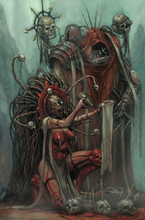 Warhammer 40k Rpg, Dark Mechanicus, Fiction Characters, Adeptus Mechanicus, 38 Super, Warhammer Aos, Warhammer 40k Art, Game Workshop, Warhammer 30k