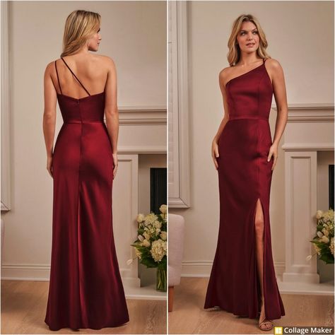 Chic, Sexy, & Graceful Charmeuse Bridesmaids Gowns - Bridal and Formal Bridesmaids Gowns, Empire Waistline, Bride Tribe, A Line Gown, Bridesmaid Gown, Wedding Story, Midi Length Dress, Luxury Fabrics, Backless Dress Formal