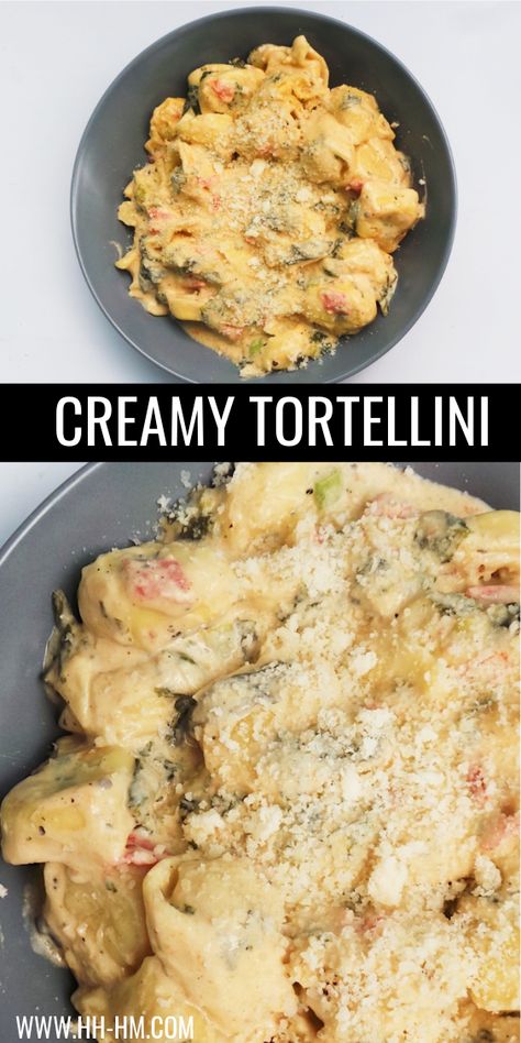 Wallpapers Food, Tattoo Food, Food Recipes Dinner, Tortellini Recipe, Creamy Tortellini, Food Wallpapers, Quotes Food, Italian Meals, Healthy Aesthetic