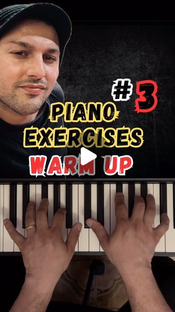 𝐏𝐚𝐨𝐥𝐨 𝐀𝐦𝐨𝐝𝐞𝐨 on Instagram: "PIANO EXERCISES WARM-UP | 
PLAY IT SLOW AND DETERMINED 

Special exercises for the 3rd 4th  and 5th fingers
#piano #pianomusic #pianolessons #pianoman #Key
#pianoteacher #pianopractice #pianosolo
#prettysimplemusic #passingchords
#gospelteachers #beginnerartist #beginner #pianobeginner #pianolessons #pianosolo #Hanon #Pianoexercises #warmup  #lezioni #metronome" Piano Exercises, Piano Practice, Piano Beginner, Piano Man, Piano Teacher, Piano Lessons, The Piano, Teaching Tips, Piano Music