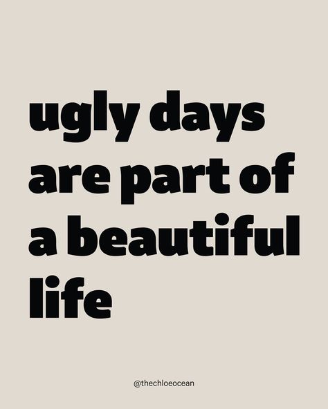Try not to let the bad days get you down. Life is full of ups and downs. Tough days might make you question, “what is the point of all this?” But then you think back on all the fond memories you made in your past and wonder about the memories you have to look forward to in the future. Once you come back to the present, you might notice that this bad day is just a small blip in the long journey that is your life. Like, Share with a friend, or Save for later Follow @thechloeocean for more . ... Just A Bad Day, Lay Low, The Longest Journey, Bad Life, Bad Memories, Long Journey, Tough Day, Save For Later, Lion Of Judah