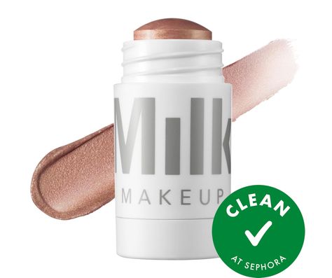 Check out this product at Sephora.com - MILK MAKEUP  Dewy Cream Highlighter Stick - Flare Milk Highlighter, Colourpop Liquid Lipstick, Milk Makeup Highlighter, Milk Makeup Sephora, Makeup Dewy, Discontinued Makeup, Jeffree Star Lipstick, Elf Brushes, Holographic Highlighter