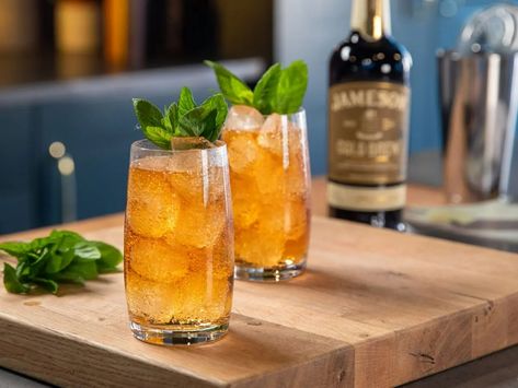 Jameson Cold Brew & Cream Soda Recipe | Jameson Irish Whiskey Cold Brew Cream, Cream Soda Recipe, Jameson Distillery, Jameson Irish Whiskey, Soda Recipe, Pot Still, Cream Soda, Irish Whiskey, Alcohol Recipes