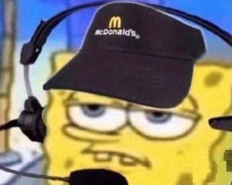 Mcdonalds Meme, Spongebob Pics, Spongebob Funny, Snapchat Funny, Spongebob Memes, Funny Profile, Funny Profile Pictures, Funny Reaction Pictures, Meme Faces