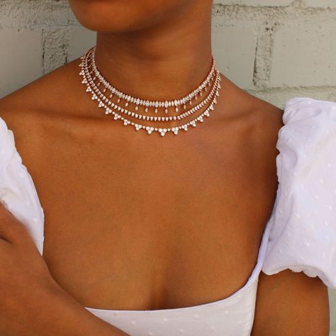 Imgur: The magic of the Internet Marquis Diamond, Sky Jewelry, Diamond Choker Necklace, Anita Ko, Diamond Necklace Designs, Gold Jewelry Stores, Diamond Necklace Set, Indian Jewelry Sets, Diamond Jewelry Necklace