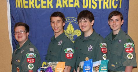 A group of four Scouts in New Jersey has combined to sell a quarter-million dollars in Scout popcorn in the past three years. We asked them how. Popcorn Sales Ideas, Boy Scout Popcorn, Cub Scout Popcorn, Cub Scouts Wolf, Sales Ideas, Group Of Four, Popcorn Kernels, Cub Scout, Cub Scouts