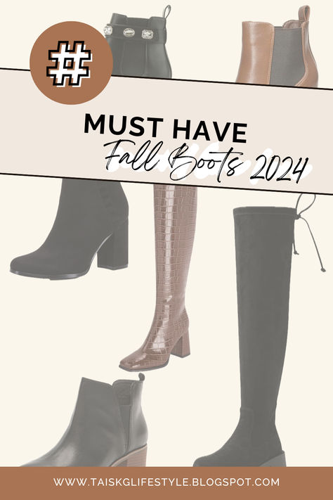 Fall Boots Fall 2024 Boot Trends, Boots 2024 Trend, Trendy Brown Boots, Fall Boots, Trending Boots, Update Your Wardrobe, Fall Essentials, Best Amazon, Cooler Weather