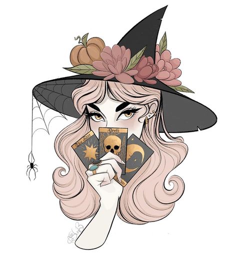 𝖆𝖎𝖓𝖘𝖑𝖊𝖞 𝖇𝖆𝖗𝖗 °o° DTIYS on Instagram: “✨ Tarot ✨for day 8 of #talymagictober 🖤 *also new profile picture 🎃 I had more time for this one because I skipped day 7, so I decided to…” Tarot Card Character Art, Tarot Reader Art, Cartoon Tarot Cards, Tarot Card Reader Photography, The Emporer Tarot Card Art, New Profile Picture, New Profile, Tarot Readers, Day 7