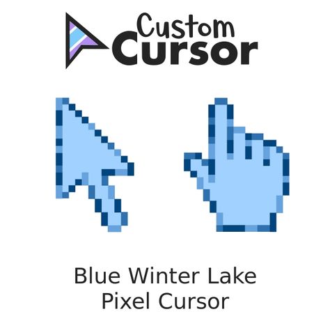 Often dubbed the chilliest blue, Blue Winter Lake color is known for its cool tones. A custom cursor with Blue Winter Lake Pixel. Custom Cursor is #1 for cursors! Pixel Cursor, Custom Cursor, Winter Lake, Chrome Web, Blue Winter, Cool Tones, Winter Theme, Blue Aesthetic, Pixel Art