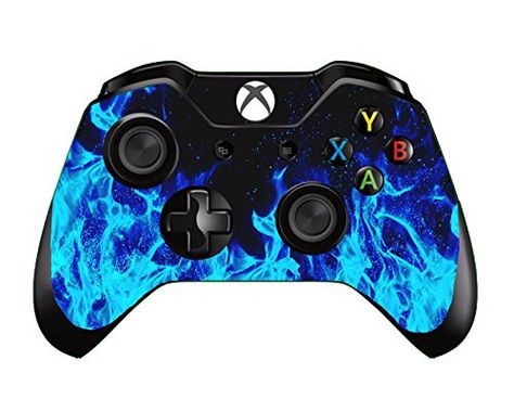 Custom Xbox One Controller, Control Xbox, Fire Sticker, Custom Xbox, Top Video Games, Video Game Room Design, Video Games Xbox, V Games, Xbox One Controller