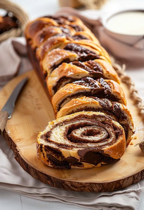 Learn How to Cook Sourdough Chocolate Babka Recipe For Free | Recipes You'll Love, Made Easy! Chocolate Babka Recipe, Trendy Recipes, Babka Recipe, Bread Tin, Chocolate Babka, Chocolate Filling, Sourdough Starter, Double Chocolate, Sourdough Bread