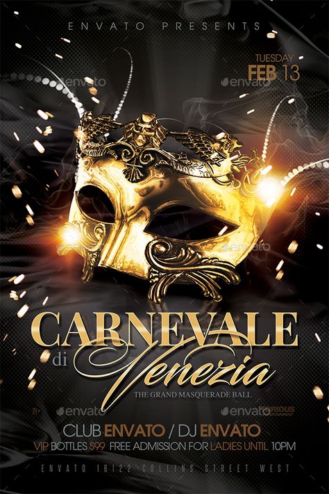 Masquerade Ball Flyer Template #Ad #Ball, #sponsored, #Masquerade, #Template, #Flyer Carnival Flyer, Carnival Design, Masquerade Ball Party, Carnival Posters, Free Psd Flyer Templates, Poster Template Design, Free Psd Flyer, Party Flyer Template, Psd Flyer Templates