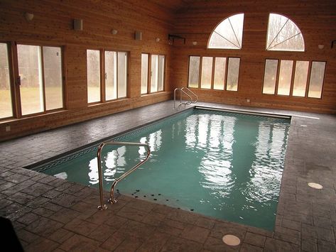 Pool Sunroom, Pool Addition, Interior Pool, Wyoming House, Small Indoor Pool, Indoor Pool House, Backyard Pool Design, Indoor Swimming Pool Design, Indoor Pool Design