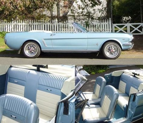 Awesome light blue :) Vintage Auto's, Wallpaper Luxury, Old Vintage Cars, Mustang Convertible, Cars Vintage, Old Classic Cars, Mustang Cars, Classy Cars, Pretty Cars