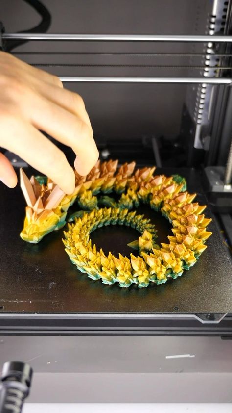 3D Printed Crystal Dragon in 2022 | 3d printing, 3d printing art, 3d printing diy Printing Ideas Design, Cool 3d Prints, 3d Printer Art, 3d Printing Ideas, 3d Tiskárna, 3d Printing Toys, Useful 3d Prints, Drukarka 3d, 3d Printing Art