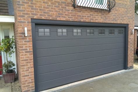 Garage Doors Ideas, Shop Garage Doors, Garage Extension, Double Garage Door, Carriage Garage Doors, Electric Garage Doors, Sectional Garage Doors, Home Gate Design, Garage Door Types