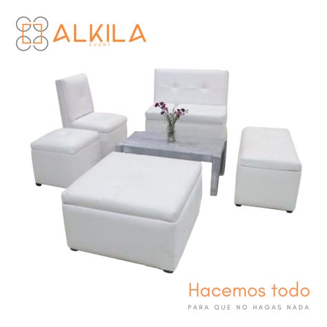 Sala Lounge Blanca (10 Personas) 😍⁠ ⁠ Contáctanos por WhatsApp 💬(55) 61061230 Visita nuestro sitio web: https://soo.nr/l4Lj ⁠ #alkila #mobiliario #decoración #eventos #eventplanner #wedding #event #weddingplanner #party #events #fiesta #eventplanning #eventorganizer⁠ Sala Lounge, Party Events, Event Organiser, Wedding Event, Event Planner, Event Planning, Wedding Planner, Lounge