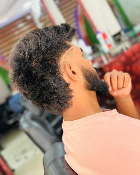 Hair Cut Boy, Akhil Cj, Cut Boy, Boys Hairstyle, Haircut Mullet, Bike India, Mullet Hair, Gents Hair Style, Virat Kohli Instagram