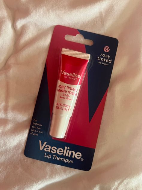 vaseline lip therapy rose tinted aesthetic cottage downtown skincare Vaseline Tinted Lip Balm, Laura Core, Lips Combo, Vaseline Lip Therapy, Makeup Order, Lip Gloss Balm, Beautiful Skin Care, Vaseline Lip, Lip Therapy