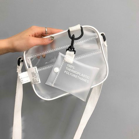 Concert Bags, Jelly Purse, Handbag Card, Women Crossbody Bag, Transparent Bag, Mini Pouches, Clear Bags, Mini Shoulder Bag, Shoulder Messenger Bag