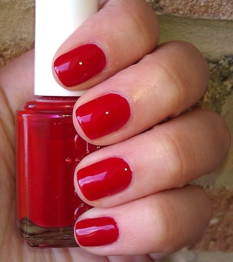 Essie Nail Polish Colors, Essie Polish, Red Nail Polish, Red Nail, Essie Nail Polish, Essie Nail, I Love Nails, Fall Nail Colors, Nail Polish Colors