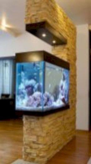 Aquarium design ideas that make your home look beauty 19 Wall Aquarium, Amazing Aquariums, Aquarium Stand, Aquarium Design, Home Diy On A Budget, Beautiful Fish, Diy Projects On A Budget, Aquariums, Aquarium Fish