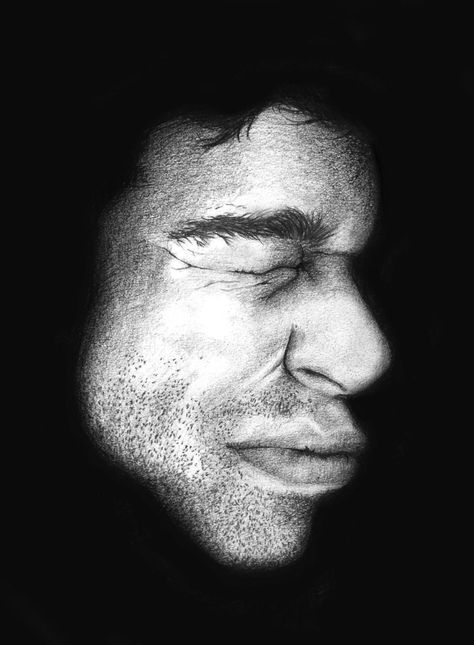 An illustration from my photocopied faces series called CRAMMED using Black and grey-led pencils Photocopy Art, Led Pencils, Band Photos, Lee Jeffries, Printmaking, Art Inspo, Black And Grey, Led, Drawings