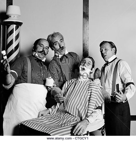 Barber Shop Pictures, Barber Shop Vintage, Barbershop Quartet, Barber Shop Quartet, Boston History, 19th Century Style, Black N White Images, Vintage Images, Barber Shop