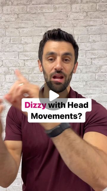 Dr. Joe Damiani - TMJ, Head & Neck Specialist on Instagram: "Do you experience, dizziness, or discomfort in your head with head movements… Maybe it occurs during driving exercise or even while grocery shopping?? Sometimes our vestibular system can become hyper sensitive, so it’s not that we have vertigo per se but instead, it’s just a dysfunction. Like anything else in the body, dizziness or vestibular dysfunction can improve with adaptation, so exposing it to more of the uncomfortable movements more frequently can reduce symptoms overtime. This 4 x 4 routine involves four different head movements while completing for different variations for each. If you incorporate this into your life each day, you may notice a reduction in discomfort with head movements.  #vestibularmigraine #bbpv #vert Vestibular Hypofunction, Vestibular Dysfunction, Vestibular Exercises, Vestibular Disorder, How To Stop Dizziness, Fluid In Ears, Vertigo Causes, Tmj Relief, Dizziness Causes