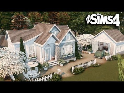 The Sims 4 Single story tiny house | The Sims 4 build | Bringleton bay world renovation - YouTube Single Story Tiny House, Brindleton Bay House, Sims 4 Brindleton Bay, Sims 4 Houses Layout, Sims 4 Save File, Brindleton Bay, Sims 4 House Building, Sims Builds, Save File