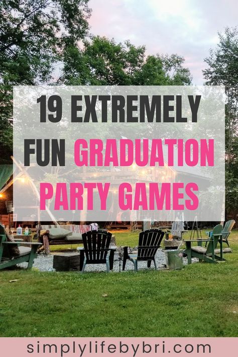 graduation party games Graduation Party Fun Ideas, Fun Games To Play At Graduation Party, Graduation Party Outdoor Games, Grad Party Fun Ideas, Grad Party Things To Do, High School Senior Party Ideas, Graduation Party Ideas Games Activities, Grad Party Activity Ideas, Grad Party Yard Games