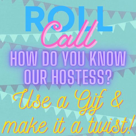 Scentsy Facebook Party Day 1, Scentsy Roll Call, Scentsy Quotes, Pampered Chef Virtual Party, Facebook Party Graphics, Scentsy Party Posts, River Party, Avon Facebook, Chef Party Ideas