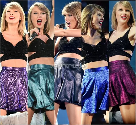 Taylor Swift 1989 Tour Outfits, Taylor Performing, Concert Taylor Swift, Taylor Swift 1989 Tour, Taylor Swift Fashion, Style Taylor Swift, Taylor Swift Costume, 1989 World Tour, The 1989 World Tour