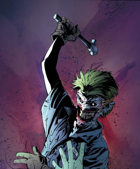 The Joker's New Look Revealed. Yikes! Disfraces Ideas, Men Character, Scott Snyder, Joker Comic, Joker Images, Grant Morrison, Joker Artwork, Dc Villains, Joker Is