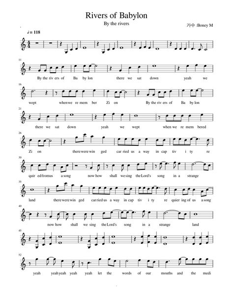 Alto Sax Sheet Music Free, Rivers Of Babylon, Alto Sax Sheet Music, Alto Saxophone Sheet Music, Piano Songs Sheet Music, Jazz Guitar Lessons, Accordion Music, Trumpet Sheet Music, Hymn Sheet Music