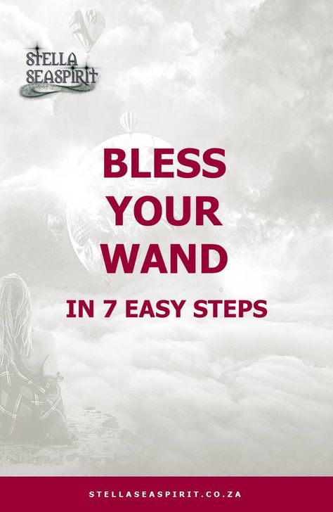 Bless Your Wand in 7 Easy Steps (and how to work with it) Take My Power Back Spell, How To Set Up Protection Wards, Wand Spells And Movements, How To Make A Wand Witchcraft, Wand Making Witchcraft, Wiccan Wands, Cosmic Connection, Bibbidi Bobbidi Boo, Witch Wand