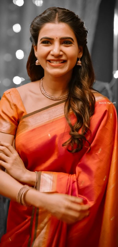 Samantha Saree Pics, Samantha Photos In Saree, Samantha Hairstyles, Samantha Actress, Samantha Face, Samantha Saree, Samantha Prabhu, Samantha In Saree, Editing Material