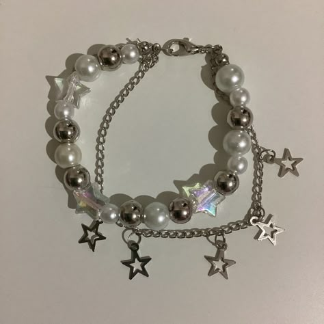 Txt Inspired Jewelry, Bracelet Inspo Beads, Jewelry Kpop, Kpop Phone Cases, Paper Rings, Bracelet Cute, Manik Manik, Bead Wire, Bracelets Design