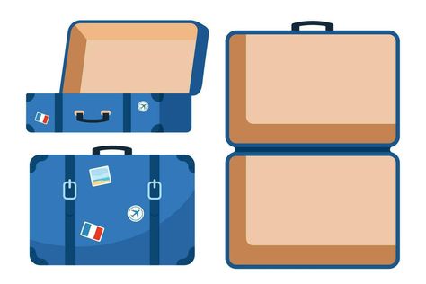 Suitcase Illustration, Leather Suitcase, Logo Banners, Cityscape Photos, Nature Backgrounds, Heart With Arrow, The Trip, Background Banner, Top View