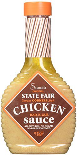 State Fair Chicken Marinade, Cornell Chicken Marinade, Company’s Coming Chicken, Chicken Spiedies Recipe, Spiedies Marinade, Arby’s Horsey Sauce Recipe, Chicken Spiedies, Chicken Barbeque, Chicken Bbq Sauce