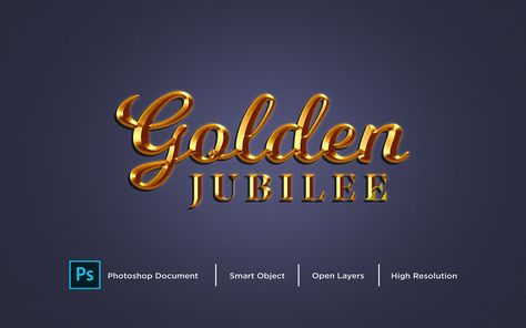 Text Effect Design, Egyptian Design, Golden Jubilee, 3d Vector, Font Alphabet, Website Template Design, Egypt Art, Design Photoshop, Design Fonts