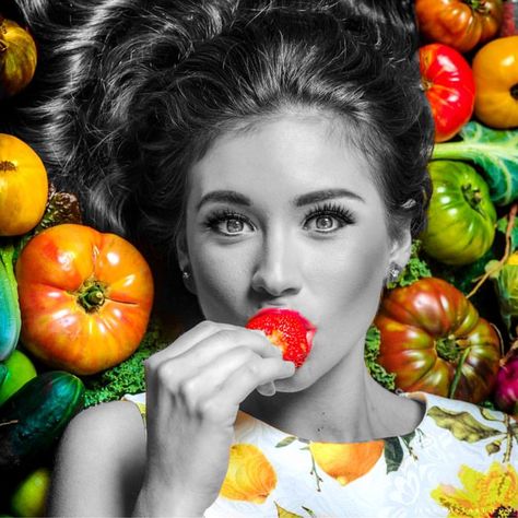 Twitter Fruit Photoshoot, Fruit Shoot, Winter Fruit, Food Branding, Conceptual Photography, Pictures Of People, Photography Poses Women, Branding Photoshoot, Insta Stories