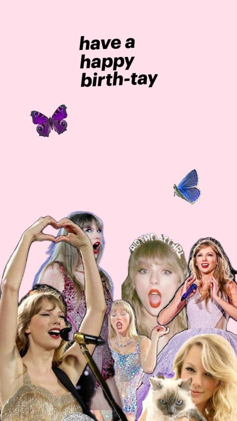 Taylor Swift Birthday Wishes, Happy Birthday Taylor Swift, Happy Birthday Wallpaper, Birthday Wallpaper, Taylor Swift Birthday, Happy Birth, Your Music, Birthday Wishes, Taylor Swift