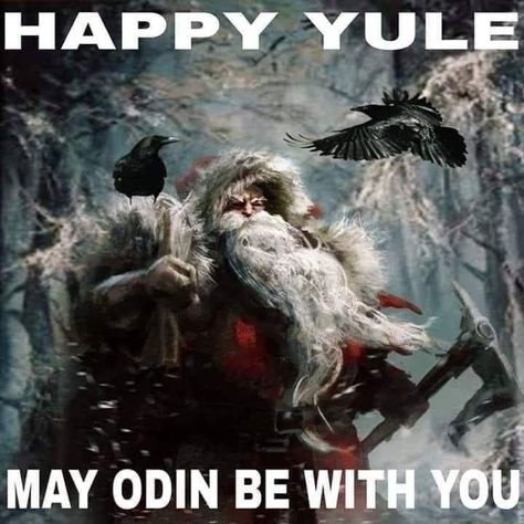 Happy Yule, Yule Traditions, Yule Celebration, Pagan Yule, Viking Quotes, Happy Winter Solstice, Norse Myth, Viking Life, Norse Pagan