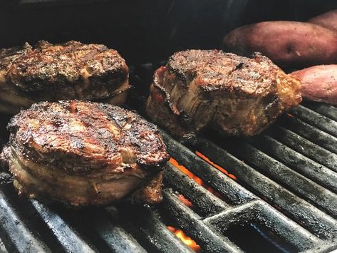 While slow-cooking methods bring out the most flavor in elk meat, grilling elk steak is also a viable option. Marinate in an oil base for flavor and tenderness. Steak Recipes Skillet, Elk Meat Recipes, Steak Tenderizer, Steak On The Grill, Elk Steak, Elk Meat, Backstrap Recipes, Delmonico Steak, Round Steak Recipes