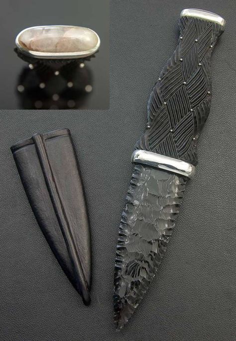 Scottish Dirk, Isle Of Bute, Scottish Dress, Sgian Dubh, Push Dagger, Flint Knapping, Us When, Knife Sheath, Custom Knife