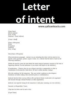 Exemple of sample letter of intent Find here an example of letter of intent to download and edit in mircosoft word doc.Extract : Dear [Name of Recipient]:[Short introduction paragraph – indicate you are submitting this letter with the intent to do a specific action (purchase, partner, acquire, license, etc.). Indicate that the intent is based on the following conditions.][Define Example Of Letter, Wedding Photography Contract Template, Residency Medical, Room Rental Agreement, Preschool Director, Classroom Awards, Introduction Paragraph, Wedding Photography Contract, Introduction Letter