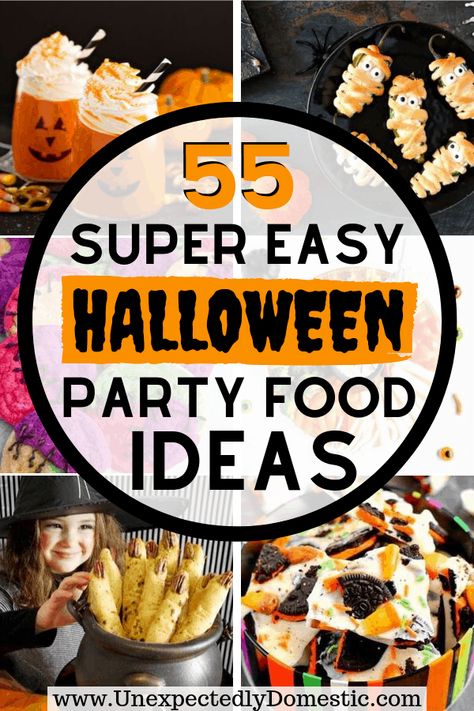 Easy Halloween Party Food Ideas, Halloween Appetizers For Adults, Fun Halloween Appetizers, Halloween Party Food Ideas, Easy Halloween Party Food, Halloween Appetizers Easy, Kids Halloween Food, Halloween Party Food, Halloween Food Appetizers